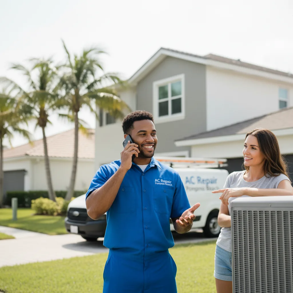 AC Repair Pompano Beach customer support in Fort Walton Beach